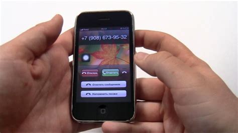 Iphone 3gs Ios 6 Incoming Call Youtube