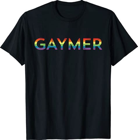 Gaymer Shirt Gay Video Board Gamer T Rainbow Lgbt Pride