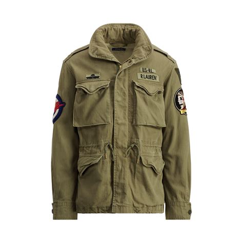 Polo Ralph Lauren Cotton The Iconic Field Jacket In Green For Men Lyst