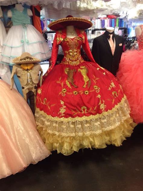 Resultado De Imagen Red Quinceanera Dresses Quinceanera Dresses Charro Quinceanera Dresses