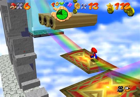 Rainbow Ride Stars Super Mario 64 Walkthrough