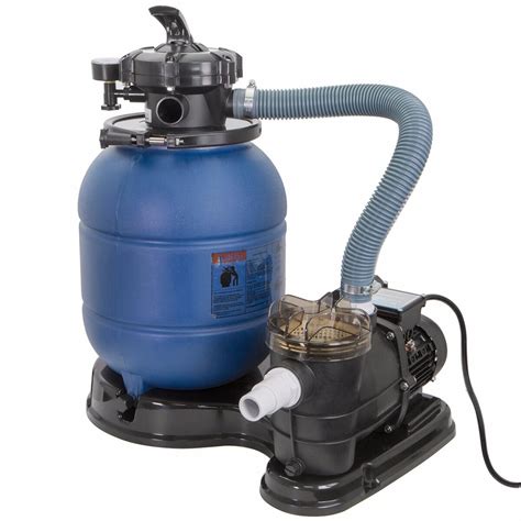 2400gph 13 Sand Filter 34 Hp Above Ground Swimming Pool