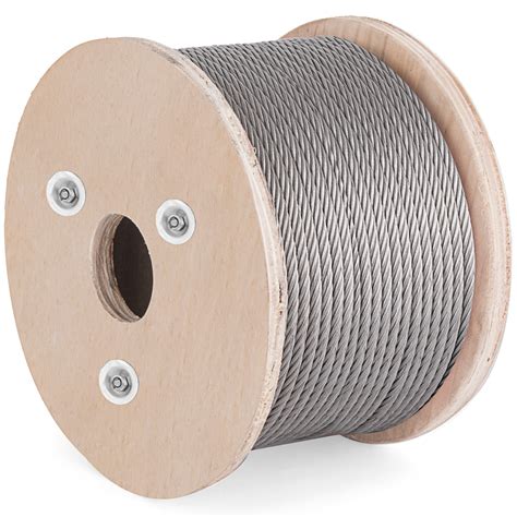 516 Stainless Steel Cable Wire Rope 7x19 Type 304 100 Feet