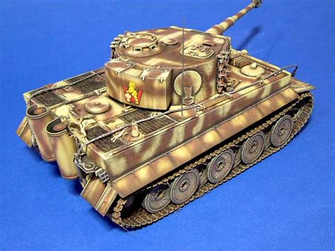 Tiger I Mid Production By Lucio Merlo Tamiya 135