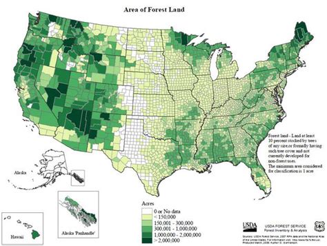 Where Us Forests Are Located