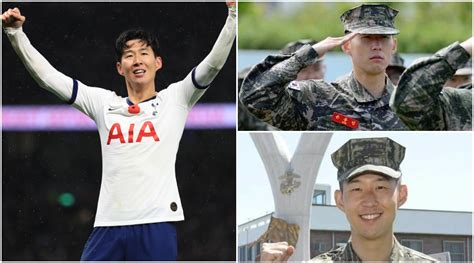 Tottenham Hotspur’s Son Heung Min Completes Three Week Mandatory Military Service In South Korea