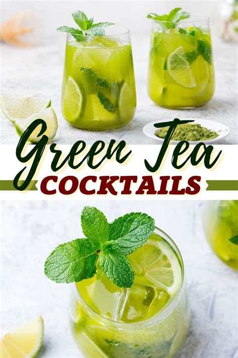 10 green tea cocktails you ll love insanely good