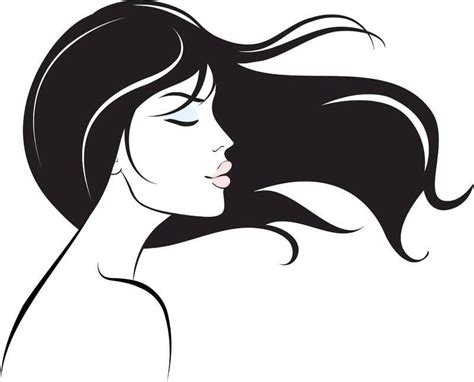 Flowing Hair Clipart Free Download On Clipartmag