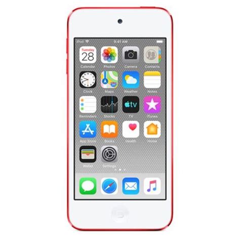 Buy Apple Ipod Touch 2019 32gb Product Red Online In Uae Sharaf Dg
