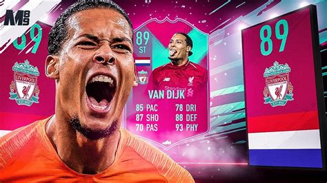 Fifa 19 Fut Birthday Van Dijk Review 89 Fut Birthday Van Dijk Player
