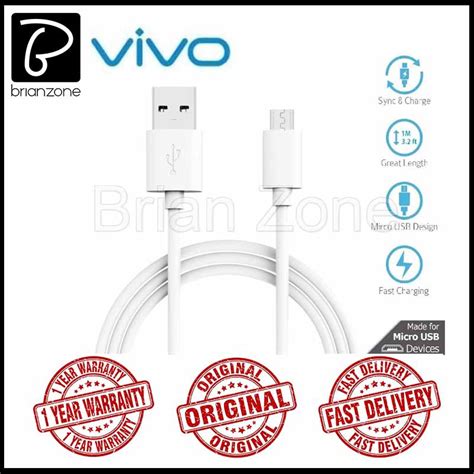 Original Vivo Fast Charging Type C And Micro Usb Cable For Fast Charge