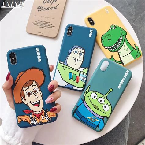 Cartoon Toy Story Phone Case Iphone 7 7plus 8 8plus 6 S Plus 11 Pro X