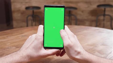 Cellphone With Green Screen Stock Video Motion Array