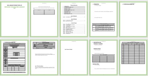 Risk Assessment 6 Free Templates And Examples Word Ppt