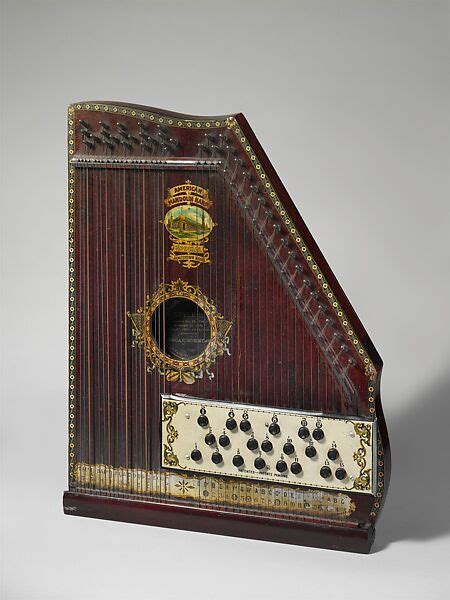 Oscar Schmidt Mandolin Harp American The Metropolitan Museum Of Art