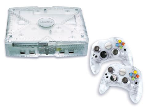 Microsoft Xbox Crystal Pack Limited Edition Console Rétrogaming