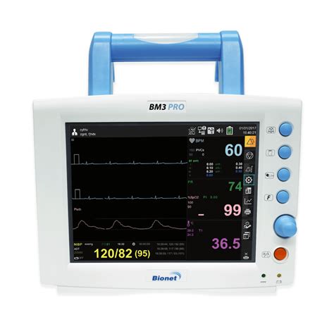 Bm3 Pro Multi Parameter Patient Monitor Bionet North America