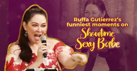 Ruffa Gutierrez Sexy Babe Showtime Abs Cbn Entertainment