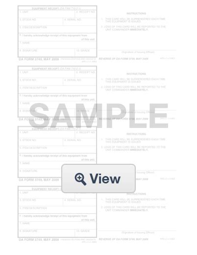 Da Form 3749 Create And Download For Free Formswift