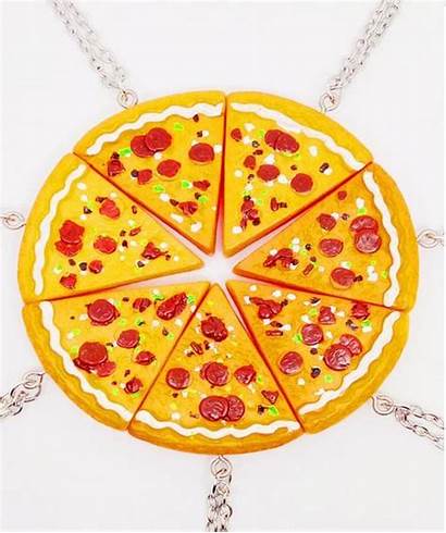 Pizza Necklaces Friends Alloy Unisex Chokers Statement