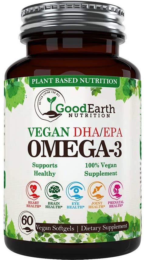 Vegan Omega 3 Dha Epa Goodearth Nutrition