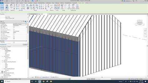 Revit Everyday Day 246 A Little Trick To Make Your Metal Cladding