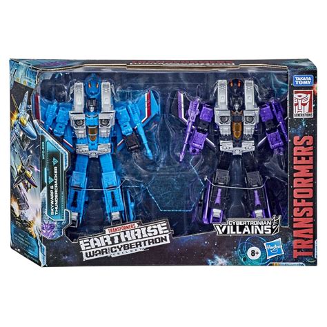 Transformers Earthrise Wfc E29 Skywarp And Thundercracker Seeker 2 Pack