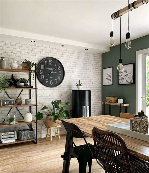Nordic Home Decor On Instagram Great Combination Of Greens Wood