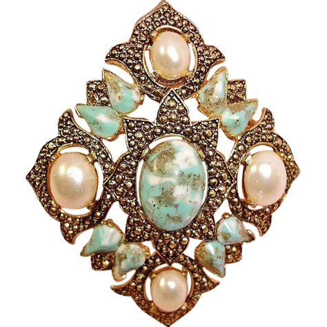 Vintage Sarah Coventry Brooch Remembrance Brooch Sold On Ruby Lane
