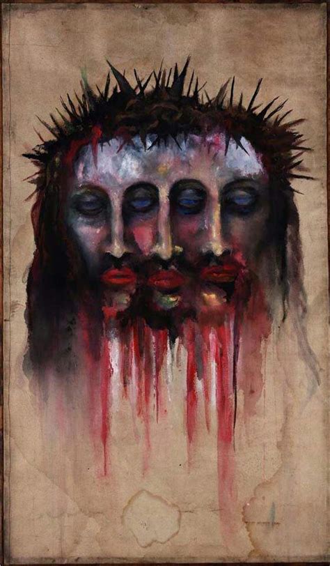 Marilyn Mansons Art Work Horror Amino