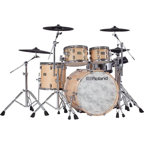 Roland Vad706 V Drums Acoustic Design Electronic Drum Kit Gloss Natural Drums From Kennys