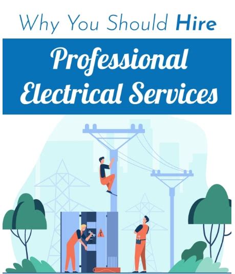 Why Should You Hire Professional Electrical Services Infographic