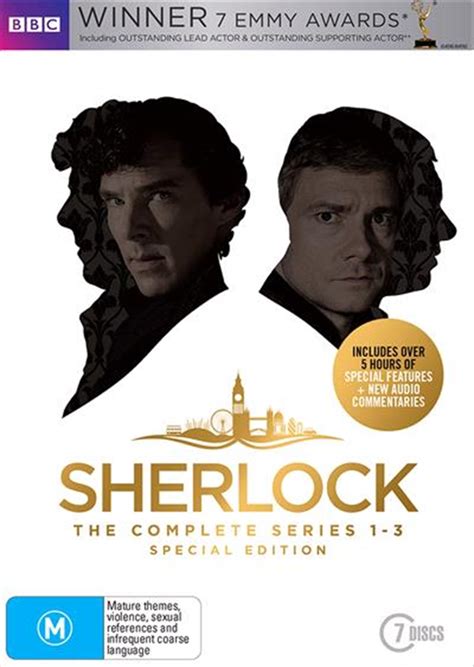 Sherlock Series 1 3 Limited Edition Abcbbc Dvd Sanity