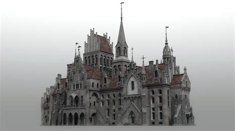 3D Gothic Castle 02 Https P Turbosquid Com Ts Thumb Y0 GcZV7W 5t