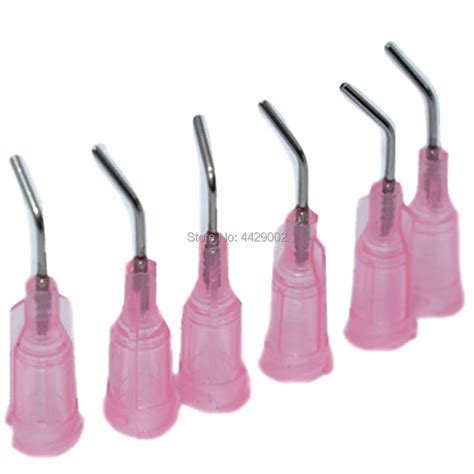 100pcs 20 Gauge Liquid Glue Adhesives Mixing Needles Syringe Tips