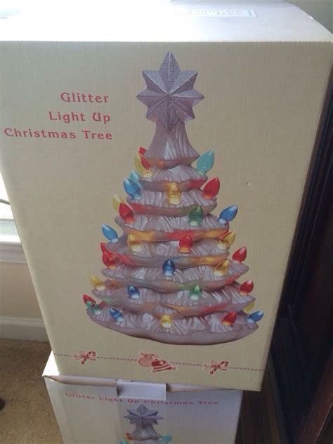 Get the lowest price on your. Cracker Barrel Light Up Ceramic Christmas Tree 18 inches ...