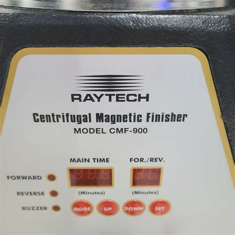 Raytech Cmf 900 Centrifugal Magnetic Tumbler