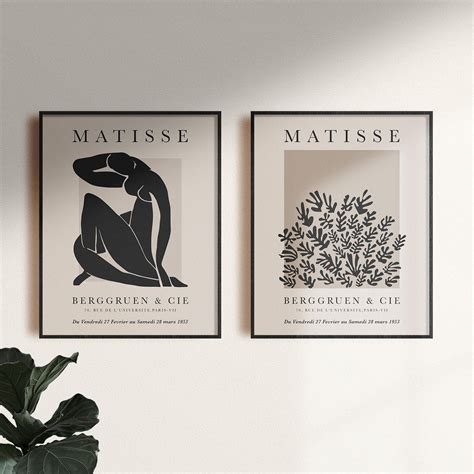 Matisse Print Poster Minimalist Printable V27 Henri Matisse Printable
