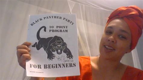 Black Panther Party Point Program Youtube