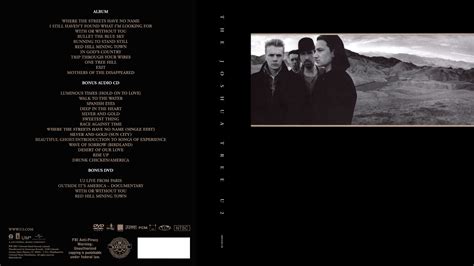 1987 The Joshua Tree 20th Anniversary Edition U2 Rockronología