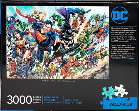Marvel Comics Cast 3000 Piece Puzzle 1000 Piece Jigsaw Puzzle Marvel