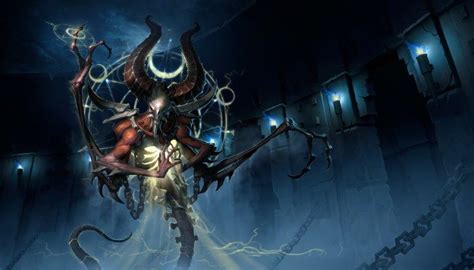 Diablo 2s Mephisto Lord Of Hatred Bringing His Special Brand Of Evil