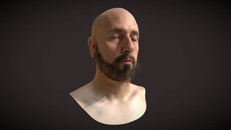 Bearded Man Download Free 3d Model By Kand8998 Kaitlynandrus
