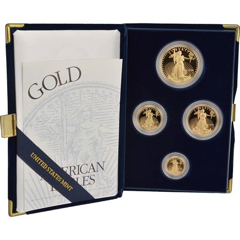 American Gold Eagle Proof Four Coin Set Ebay