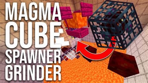 How To Build An Easy Magma Cube Spawner Farm In Minecraft 116 Youtube