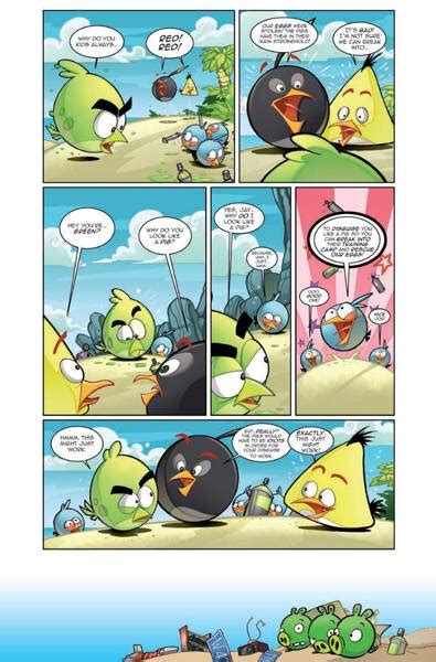 Angry Birds Comics Dibujado Por David Balde N