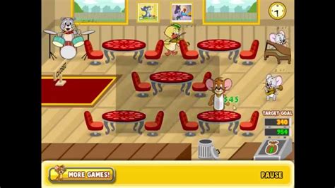 Tom And Jerry Games Jerrys Diner Cartoon Network Game