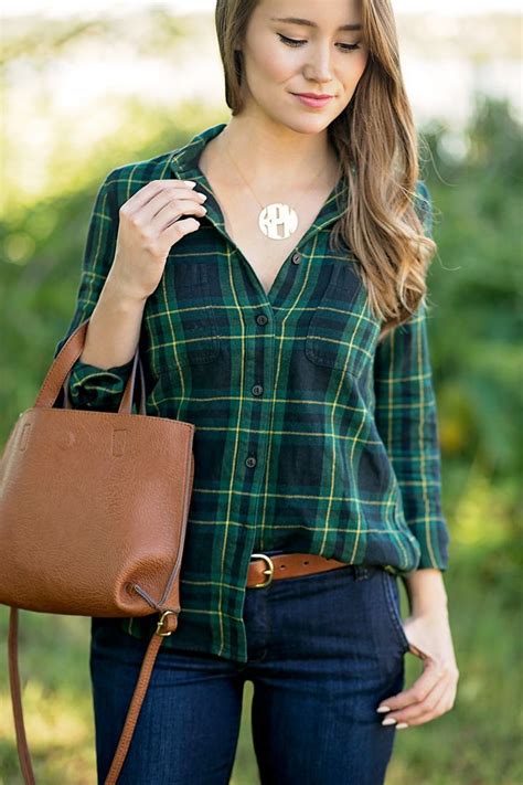 Navy And Green Flannel A Lonestar State Of Southern How To Wear