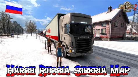Harsh Russia Siberia Map R X For Ets By Goba