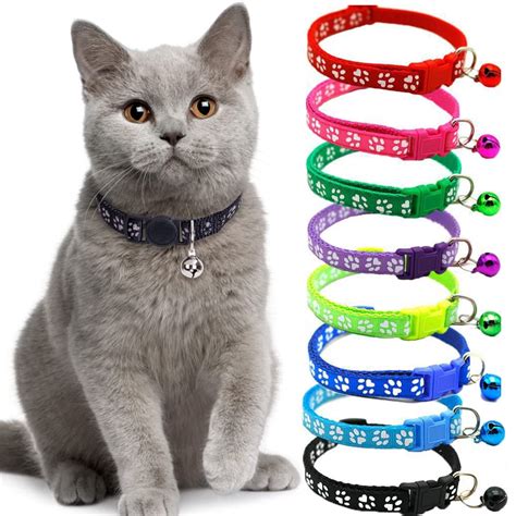 Kitten Collar With Bell 2 Pack Breakaway Cat Collars With Safe Quick